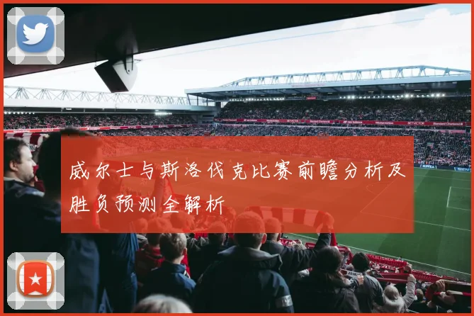 威尔士与斯洛伐克比赛前瞻分析及胜负预测全解析
